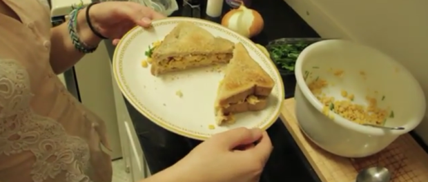 Socially Awkward Cooking With Shannon: Smashed Chickpea Sandwich!