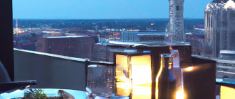 Rooftop Dining with a View: Discovering Indiana's Top Restaurants High Above the City Skyline